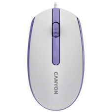 Мышка Canyon M-10 USB White Lavender (CNE-CMS10WL)