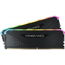 Модуль памяти для компьютера DDR4 64GB (2x32GB) 3600 MHz Vengeance RGB RS Corsair (CMG64GX4M2D3600C18)