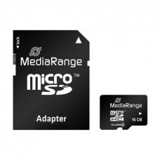 Карта пам'яті Mediarange 16GB microSD class 10 (MR958)