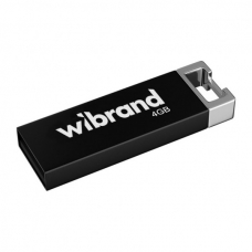 USB флеш накопичувач Wibrand 4GB Chameleon Black USB 2.0 (WI2.0/CH4U6B)