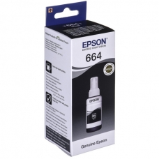 Контейнер з чорнилом Epson 664 black (70мл) L100/L200 (C13T66414A)