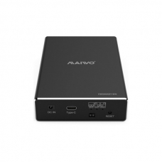 Карман внешний Maiwo 2*HDD 2.5" SATA/SSD up to 9.5mm USB3.1 GEN2 Type-C, RAID 0,1 (K25272C)