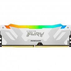 Модуль пам'яті для комп'ютера DDR5 32GB 6400 MHz Renegade RGB White Kingston Fury (ex.HyperX) (KF564C32RWA-32)