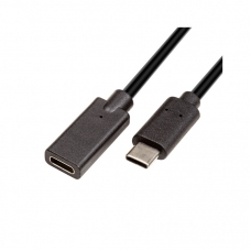 Дата кабель USB-C 3.0 M/F 1.5m 3A PowerPlant (CA912582)
