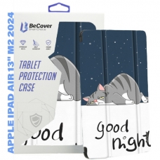 Чохол до планшета BeCover Smart Case Apple iPad Air 13" M2 2024 Good Night (711619)