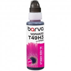 Чернила Barva Epson T49H 100мл, Water, флакон OneKey, Magenta (ET49H-934-1K)