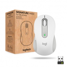 Мышка Logitech Signature M650 L Wireless Mouse for Business Off-White (910-006349)