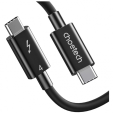 Дата кабель USB-C to USB-C 0.8m USB 4 100W 8K HDR Choetech (A3010)