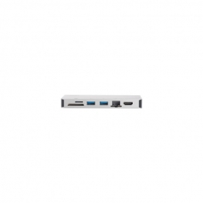 Концентратор Digitus Travel USB-C, 8 Port (DA-70866)