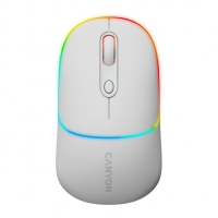 Мышка Canyon MW-22 Dual Band RGB Wireless Snow White (CNS-CMSW22SW)