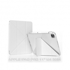 Чехол для планшета BeCover Ultra Slim Origami Transparent Apple iPad Pro 11" M4 2024 Gray (711690)