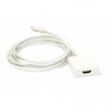 Кабель мультимедійний USB Type-C to HDMI F 1.8m PowerPlant (KD00AS1271)