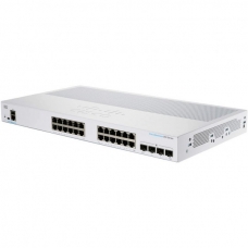 Комутатор мережевий Cisco CBS250-24P-4X-EU