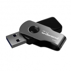 USB флеш накопичувач Wibrand 128GB Lizard Black USB 3.2 Gen 1 (USB 3.0) (WI3.2/LI128P9B)