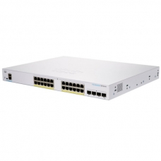 Комутатор мережевий Cisco CBS350-24FP-4G-EU