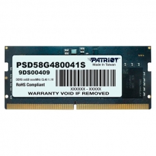 Модуль пам'яті для ноутбука SoDIMM DDR5 8GB 4800 MHz Patriot (PSD58G480041S)