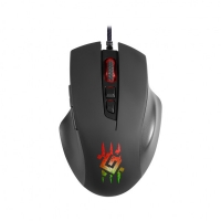 Мышка Defender Wolverine GM-700L RGB USB Black (52700)