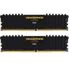 Модуль памяти для компьютера DDR4 16GB (2x8GB) 3200 MHz Vengeance LPX Black Corsair (CMK16GX4M2B3200C16)