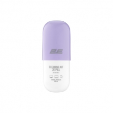 Спрей для очистки 2E PILL 140ml Liquid for office equipment +Microfibre 20 cm, white-lilac (2E-SK140LC)