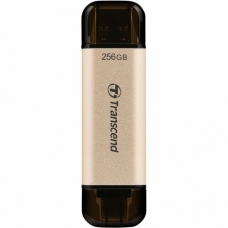 USB флеш накопитель Transcend 256GB JetFlash 930 Gold-Black USB 3.2/Type-C (TS256GJF930C)