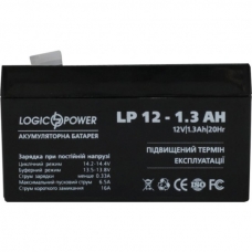 Батарея к ИБП LogicPower LPM 12В 1.3 Ач (4131)