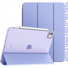 Чохол до планшета BeCover Tri Fold Hard Apple iPad Pro 11" M4 2024 Purple (711729)