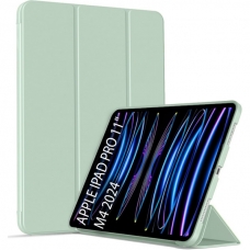 Чехол для планшета BeCover Tri Fold Soft TPU Silicone Apple iPad Pro 11" M4 2024 Light Green (711747)