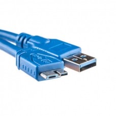 Дата кабель USB 3.0 AM to Micro 0.5m PowerPlant (KD00AS1230)