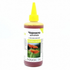 Чернила Makkon для Epson L100/L200/L300/L800 250 мл yellow (IMN-EPS-L100-250Y)