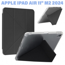 Чехол для планшета BeCover Ultra Slim Origami Transparent Apple iPad Air 11" M2 2024 Black (711389)