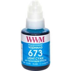Чорнило WWM Epson L800 140г Cyan (E673C)