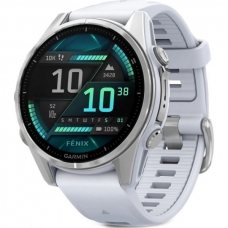 Смарт-часы Garmin fenix 8 43mm, AMOLED, Glass, BareSS/Whitestone, WhitestoneBn (010-02903-00)