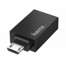 Перехідник OTG USB 2.0 AF to Micro 5P Hama (00200307)