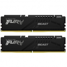 Модуль пам'яті для комп'ютера DDR5 32GB (2x16GB) 6800 MHz Beast Black EXPO Kingston Fury (ex.HyperX) (KF568C34BBEK2-32)