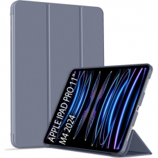 Чохол до планшета BeCover Tri Fold Soft TPU Silicone Apple iPad Pro 11" M4 2024 Purple (711749)