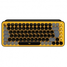 Клавиатура Logitech POP Keys Wireless Mechanical Keyboard UA Blast Yellow (920-010735)