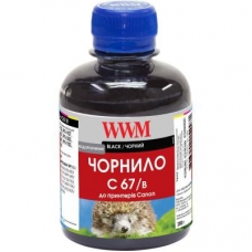 Чернила WWM Canon IPF-107 200г Black IPF-107Bk (C67/B)