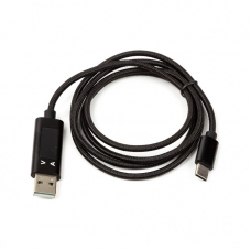Дата кабель USB 2.0 AM to Type-C 1.0m display PowerPlant (CA913176)