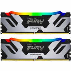 Модуль пам'яті для комп'ютера DDR5 48GB (2x24GB) 6400 MHz Renegade RGB XMP Kingston Fury (ex.HyperX) (KF564C32RSAK2-48)