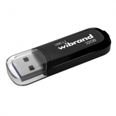 USB флеш накопитель Wibrand 32GB Marten Black USB 3.2 Gen 1 (USB 3.0) (WI3.2/MA32P10B)