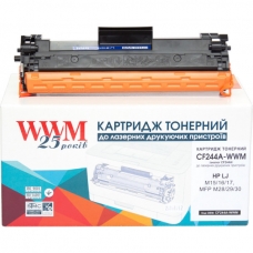 Картридж WWM для HP LJ M15/16/17, MFP M28/29/30/CF244A Black (CF244A-WWM)