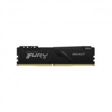 Модуль пам'яті для комп'ютера DDR4 16GB 2666 MHz FURY Beast Black Kingston Fury (ex.HyperX) (KF426C16BB/16)