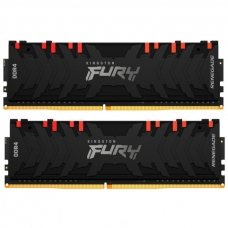 Модуль памяти для компьютера DDR4 16GB (2x8GB) 4600 MHz FURY Renegade RGB Black Kingston Fury (ex.HyperX) (KF446C19RBAK2/16)