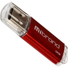 USB флеш накопитель Mibrand 64GB Cougar Red USB 2.0 (MI2.0/CU64P1R)