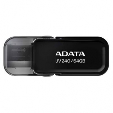 USB флеш накопичувач ADATA 64GB UV240 Black USB 2.0 (AUV240-64G-RBK)