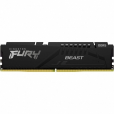 Модуль памяти для компьютера DDR5 16GB 5600 MHz Beast Black Kingston Fury (ex.HyperX) (KF556C40BB-16)