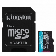 Карта памяти Kingston 256GB microSDXC class 10 UHS-I U3 A2 Canvas Go Plus (SDCG3/256GB)